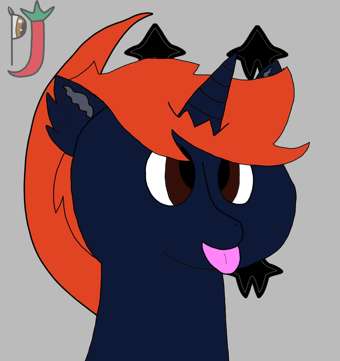 My OC, Piquant Pepper (art by @foxofpyre)